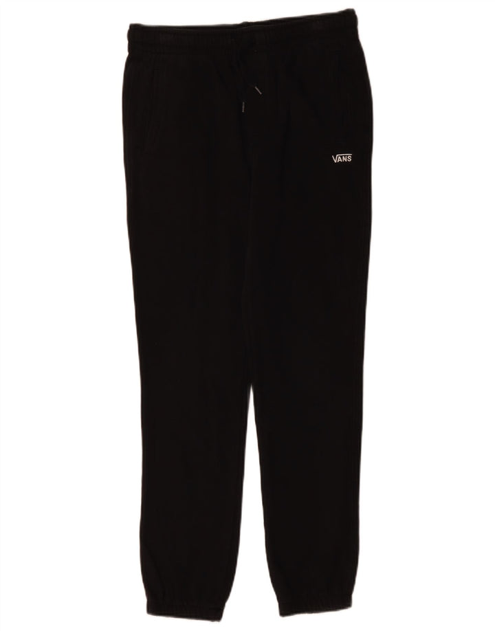Pantaloni de trening Vans baieti Joggeri 10-11 ani bumbac negru mediu