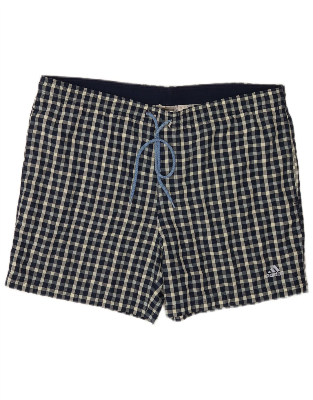 Pantaloni scurți de înot obișnuiți pentru bărbați Adidas, mari, albastru, din poliester