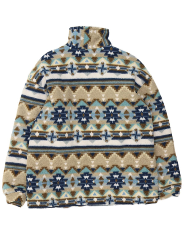 Jachetă vintage pentru bărbați din lână UK 40 mare, multicoloră, geometrică
