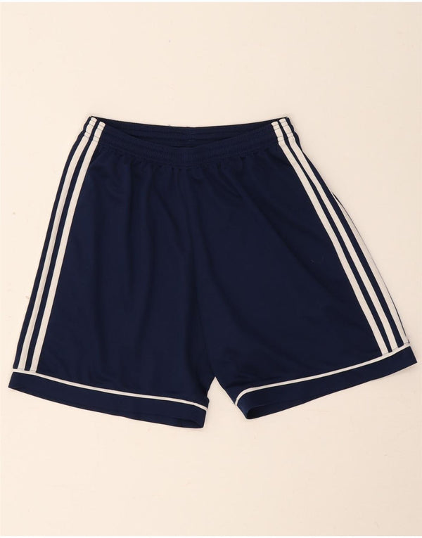 Pantaloni scurți sport Climalite Adidas pentru femei UK 8 Small Bleumarin