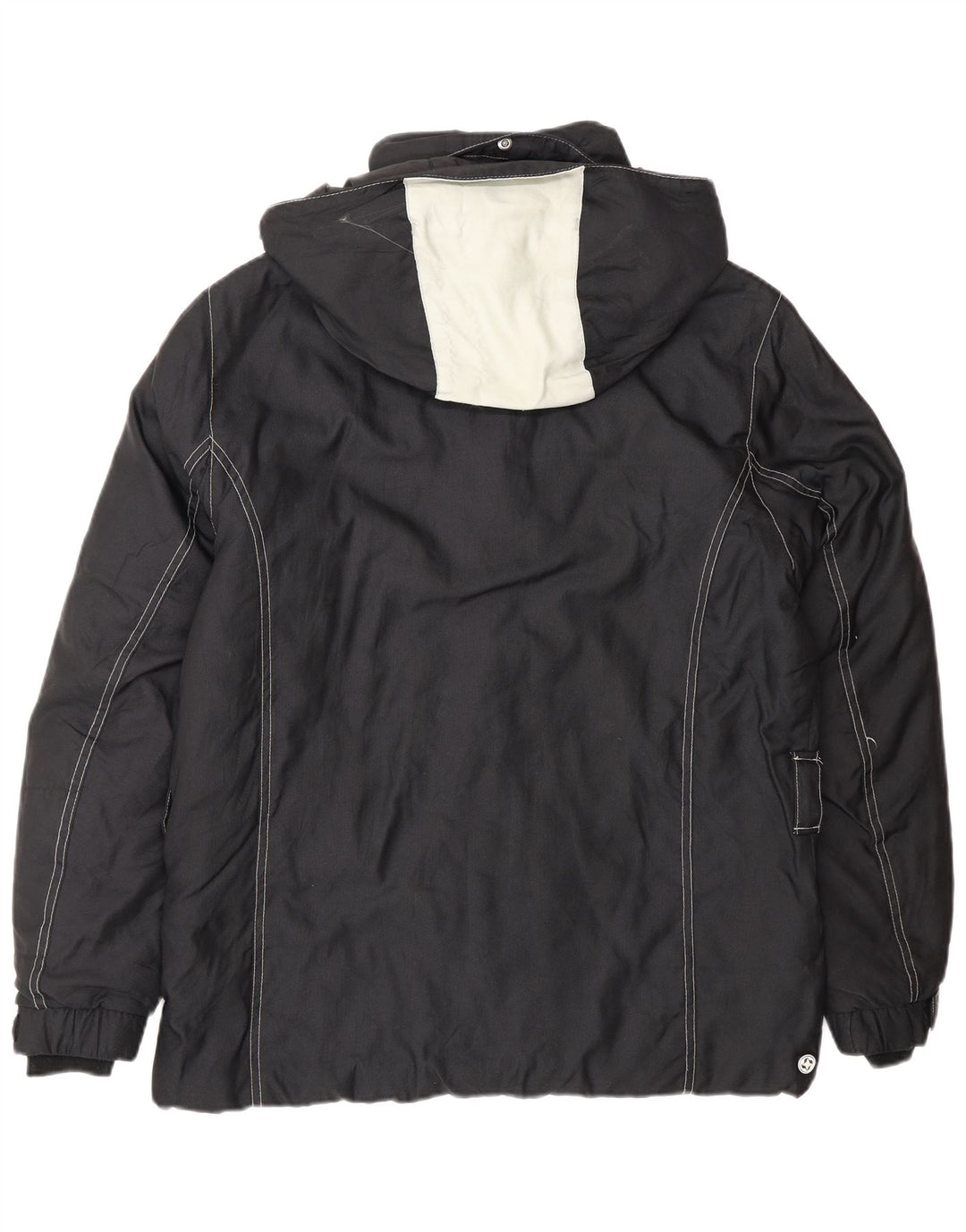 COLMAR Mens Hooded Windbreaker Jacket IT 44 XS Black Colourblock