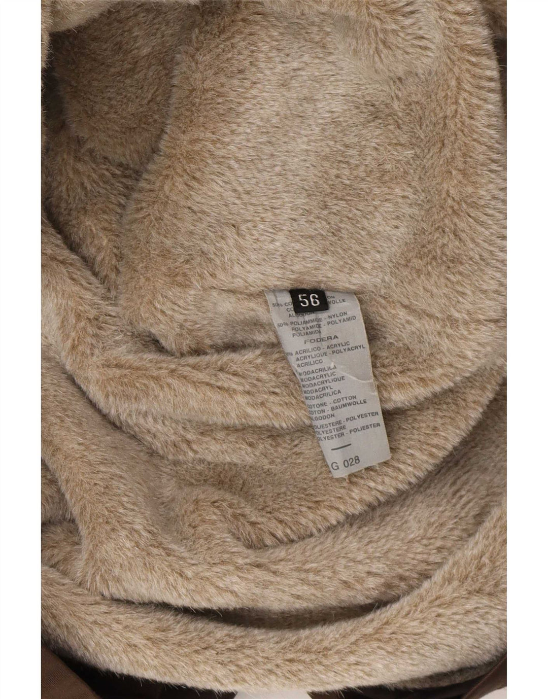 Jachetă pentru bărbați Corneliani Sherpa Utility IT 56 3XL Maro Bumbac