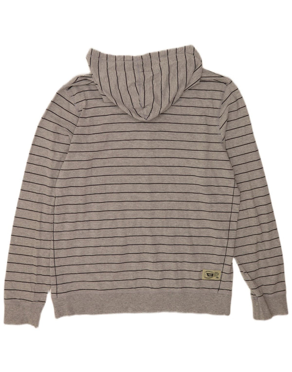 Pulover Mossimo pentru bărbați, XL, bumbac cu dungi gri
