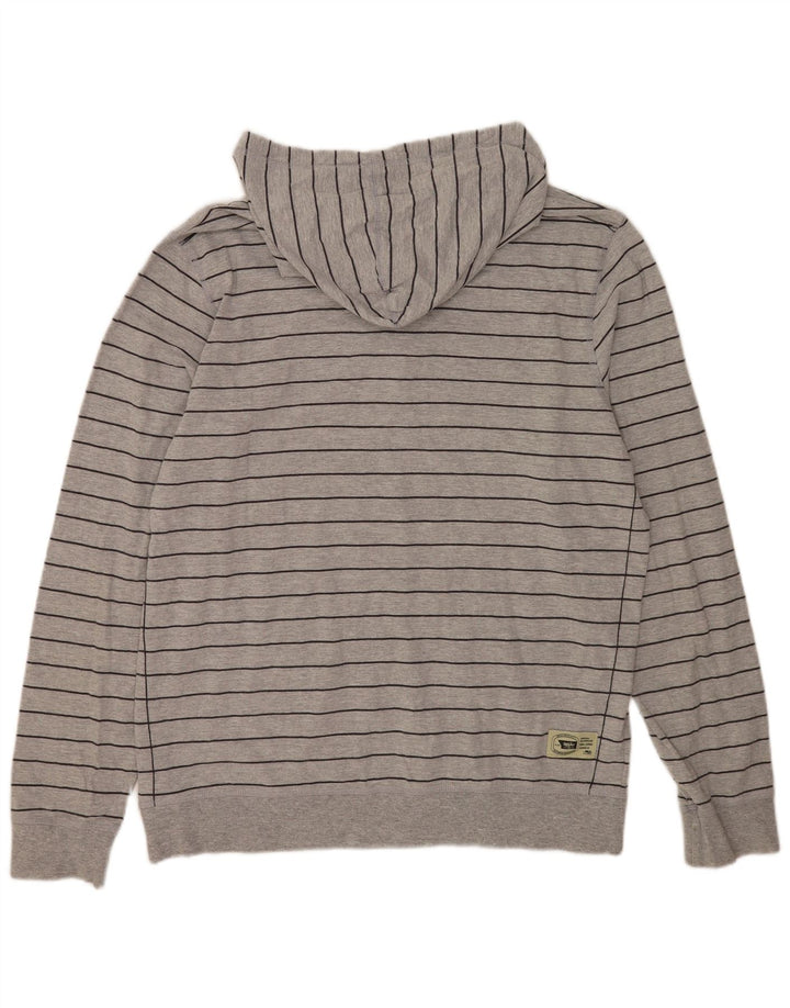 Pulover Mossimo pentru bărbați, XL, bumbac cu dungi gri