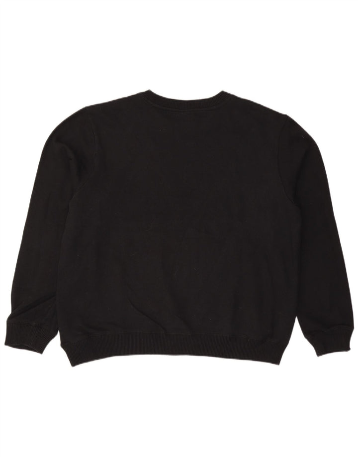 STARTER Pulover supradimensionat pentru femei UK 18 XL Bumbac negru