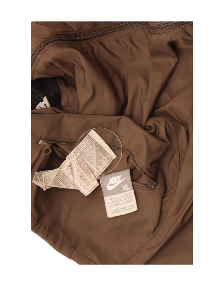 Jachetă reversibilă cu glugă pentru bărbați Nike UK 45/47 XL Maro Poliester
