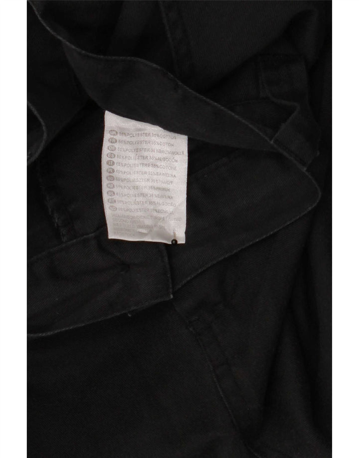 Pantaloni cargo dritti pentru bărbați Dickies L44 L28 Poliester negru