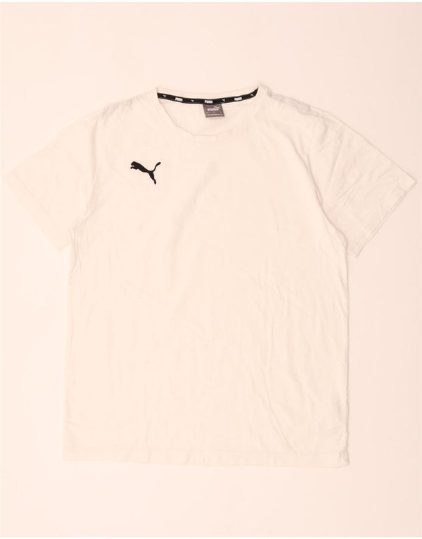 Tricou pentru bărbați Puma Top mare din bumbac alb