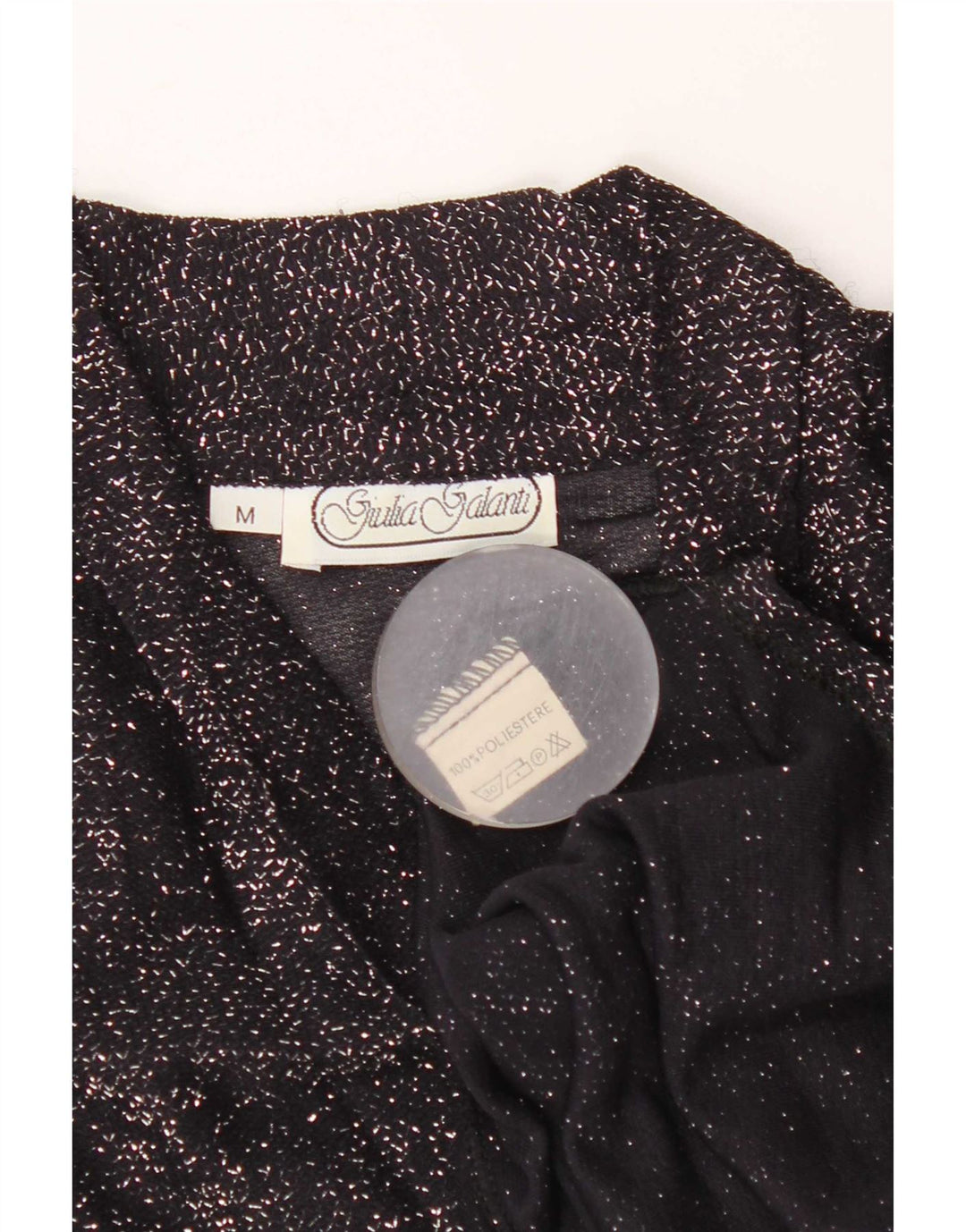 Bluză cu mânecă lungă pentru femei Giulia Galanti Top UK 14 Medium Black Flecked