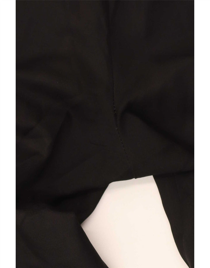 Pantaloni chino conici pentru bărbați Farah L42 L31 Poliester negru