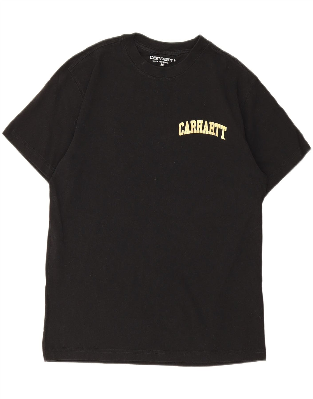 Tricou grafic pentru bărbați Carhartt Top mediu negru bumbac