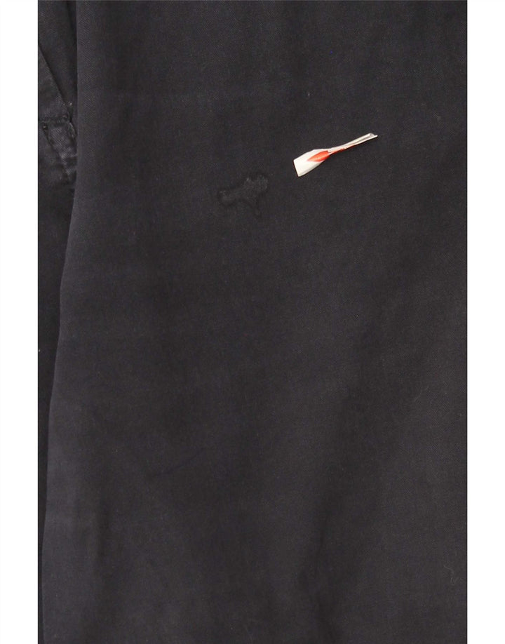 Pantaloni casual pentru femei Marks & Spencer UK 14 Medium W34 L29 Bleumarin