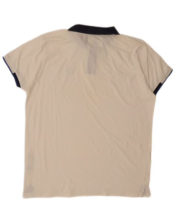 Tricou polo rugby North Sails pentru bărbați, bumbac alb 2XL
