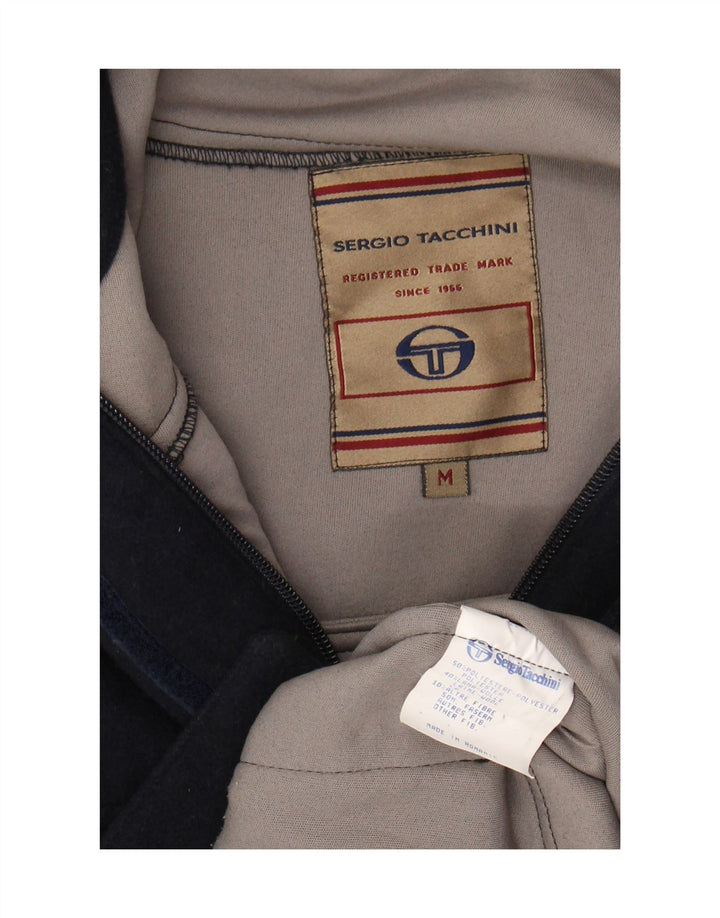 Palton pentru femei Sergio Tacchini UK 14 Poliester bleumarin mediu