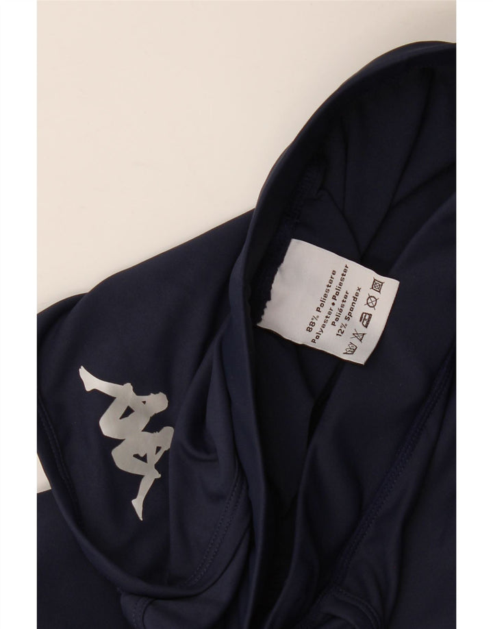 Pantaloni scurți sport Kappa pentru femei UK 14, mari, bleumarin, poliester