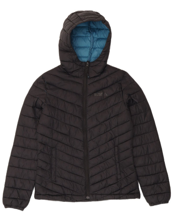 Jachetă căptușită cu glugă pentru femei Mountain Warehouse UK 8 Small Black Nylon