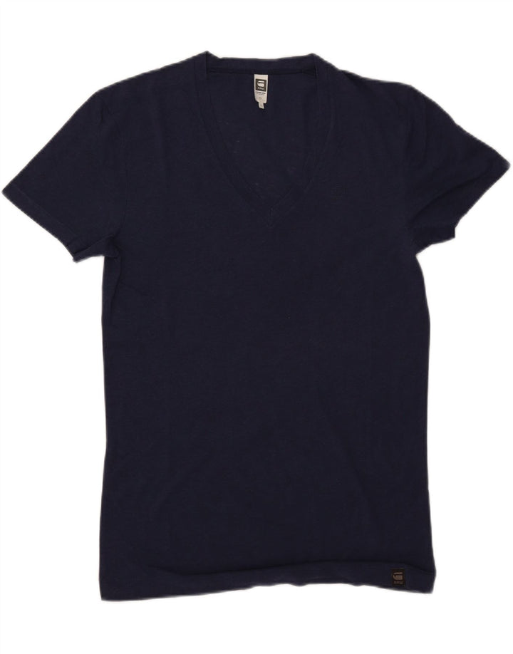 Tricou Bărbați G-STAR Top Mediu Bleumarin Bumbac
