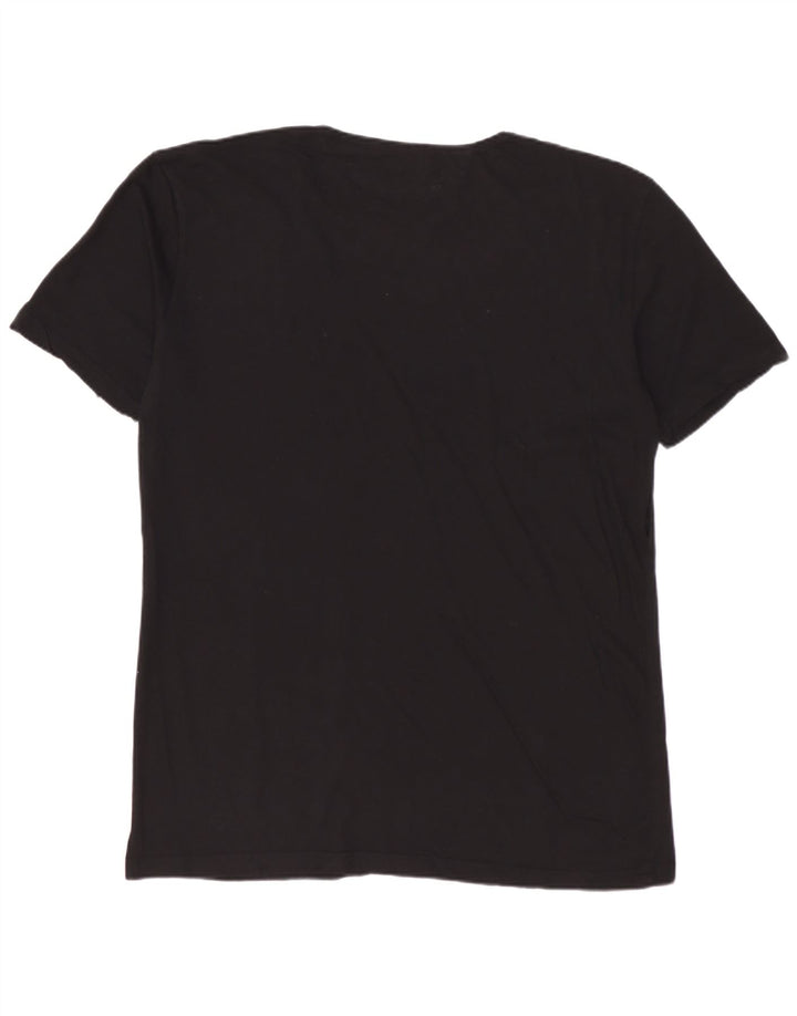 Tricou ZARA pentru bărbați Easy Fit Top mare negru