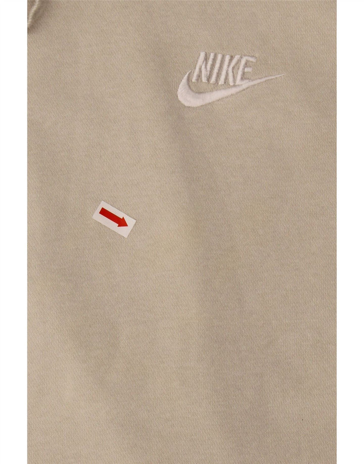 Pulover Nike pentru bărbați, bumbac, bej mic