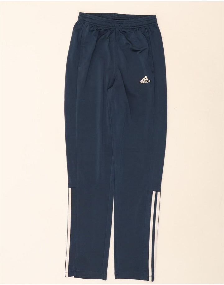 Pantaloni de trening ADIDAS pentru bărbați Marea Britanie 36/38 Poliester bleumarin mic