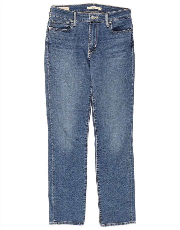 Blugi Levi's 712 Slim pentru femei W29 L30 Bumbac albastru