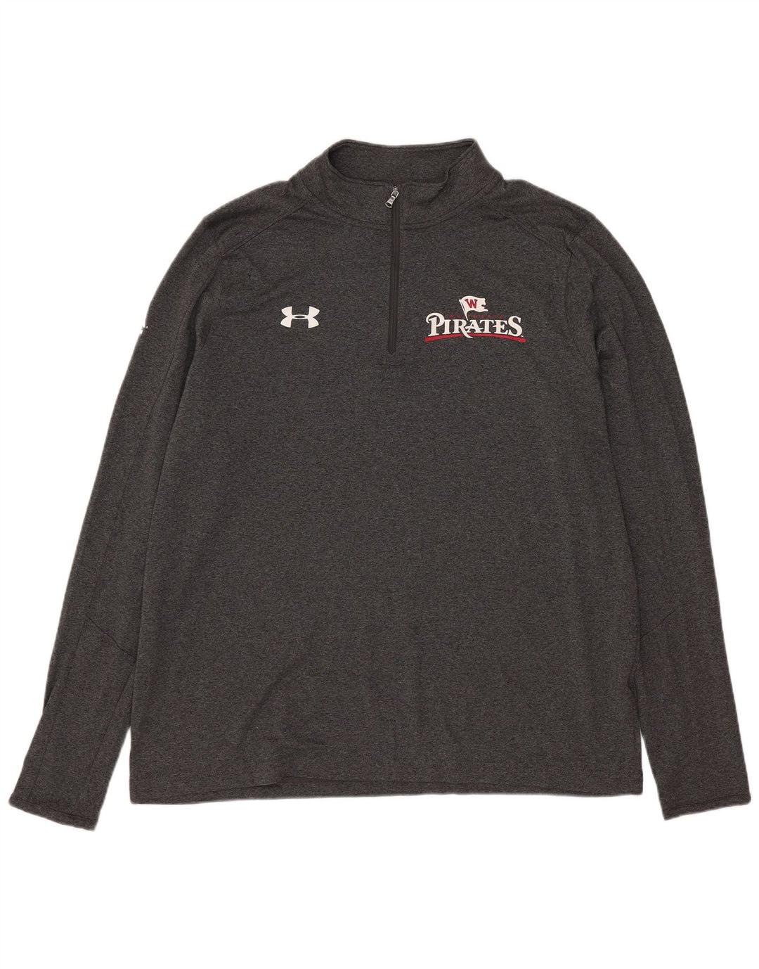Top de trening Under Armour Pirates Graphic Pulover pentru bărbați, mare, gri