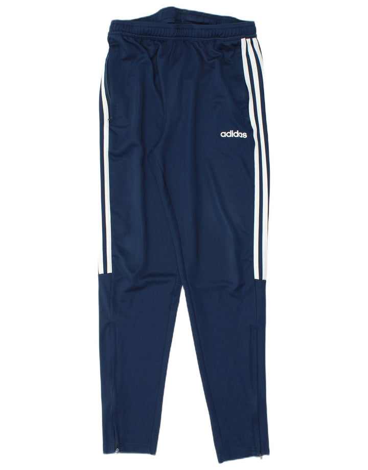 Pantaloni de trening ADIDAS Aeroready pentru bărbați, poliester mediu bleumarin