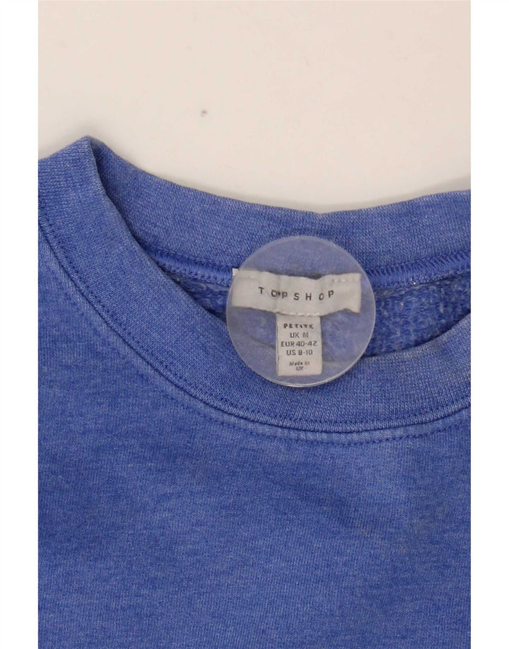 Pulover Topshop pentru femei, UK 12, albastru mediu