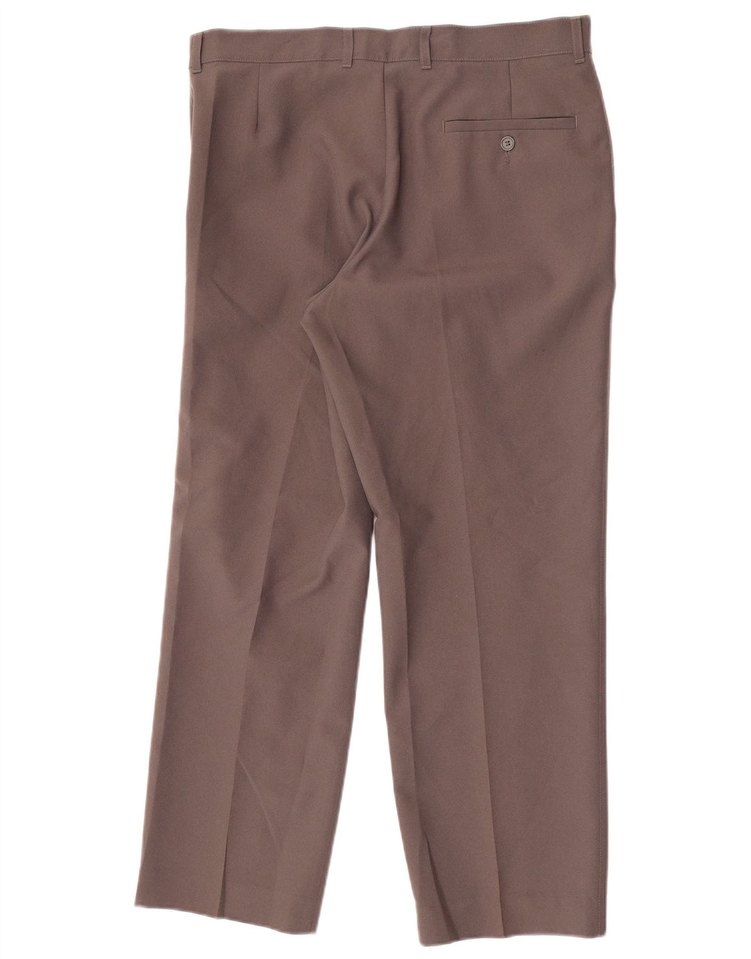 Pantaloni chino drepți pentru bărbați Marks & Spencer L34 L29 Poliester maro