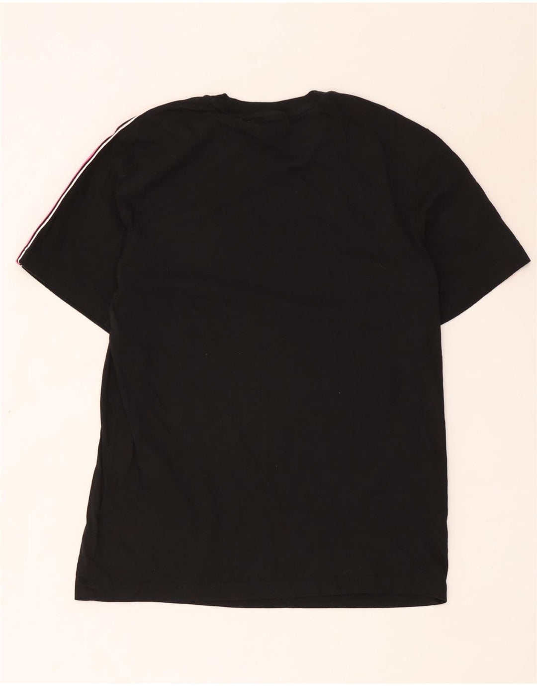 Tricou grafic Nike pentru bărbați Top mediu negru din bumbac color bloc
