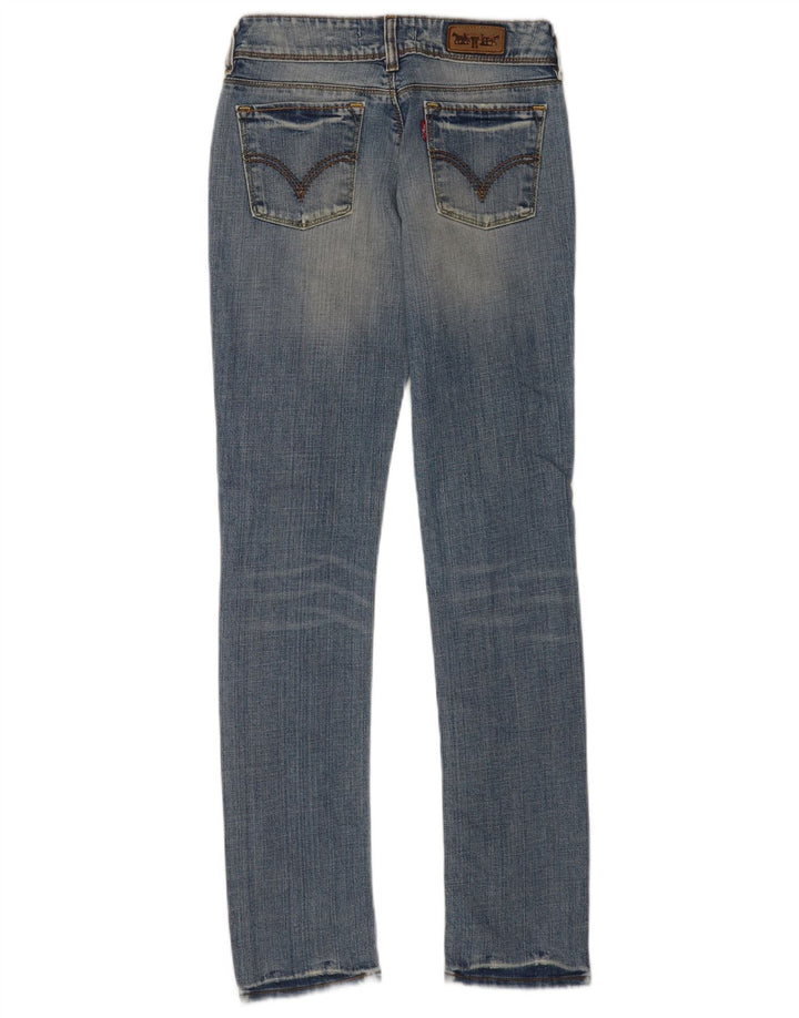 Blugi Levi's 571 Slim pentru femei W28 L34 Bumbac albastru