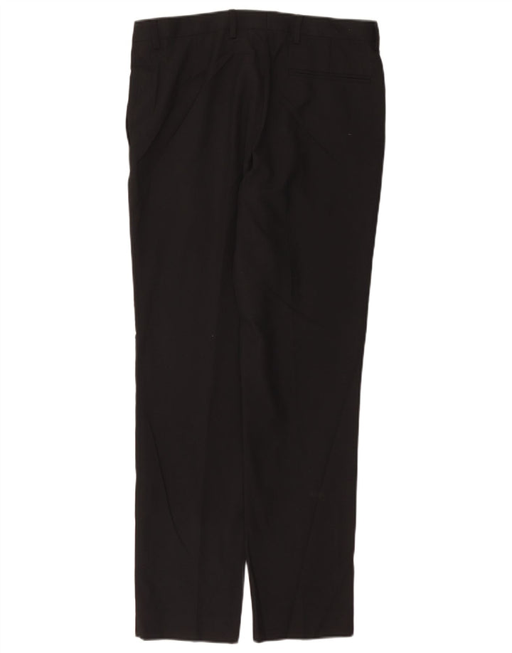Marks & Spencer Pantaloni de costum slim pentru femei L32 L31 Poliester negru