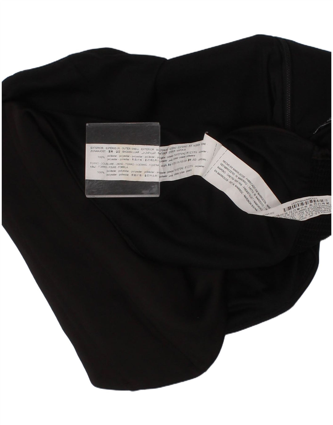 Top corset pentru femei Zara, negru mediu, poliester