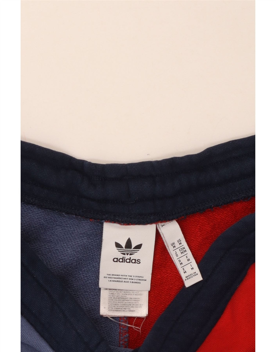 Pantaloni scurți sport pentru bărbați Adidas, medii, multicolore, din bumbac color bloc