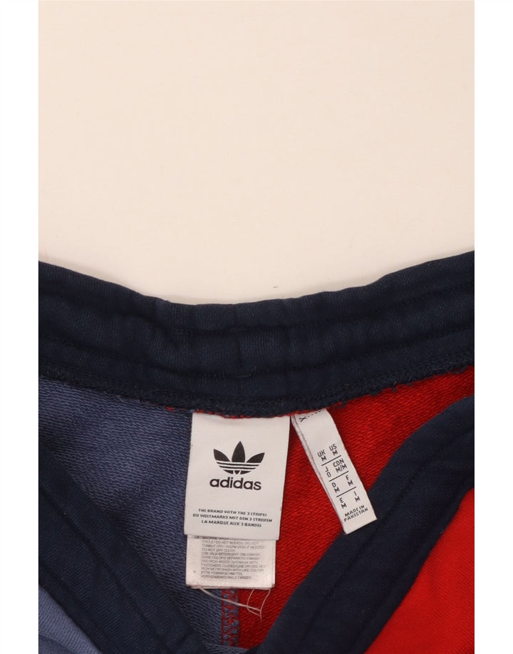 Pantaloni scurți sport pentru bărbați Adidas, medii, multicolore, din bumbac color bloc