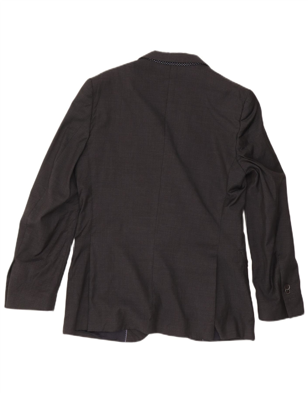 Blazer Massimo Dutti pentru bărbați, cu 2 nasturi, EU 48, acetat, gri mediu