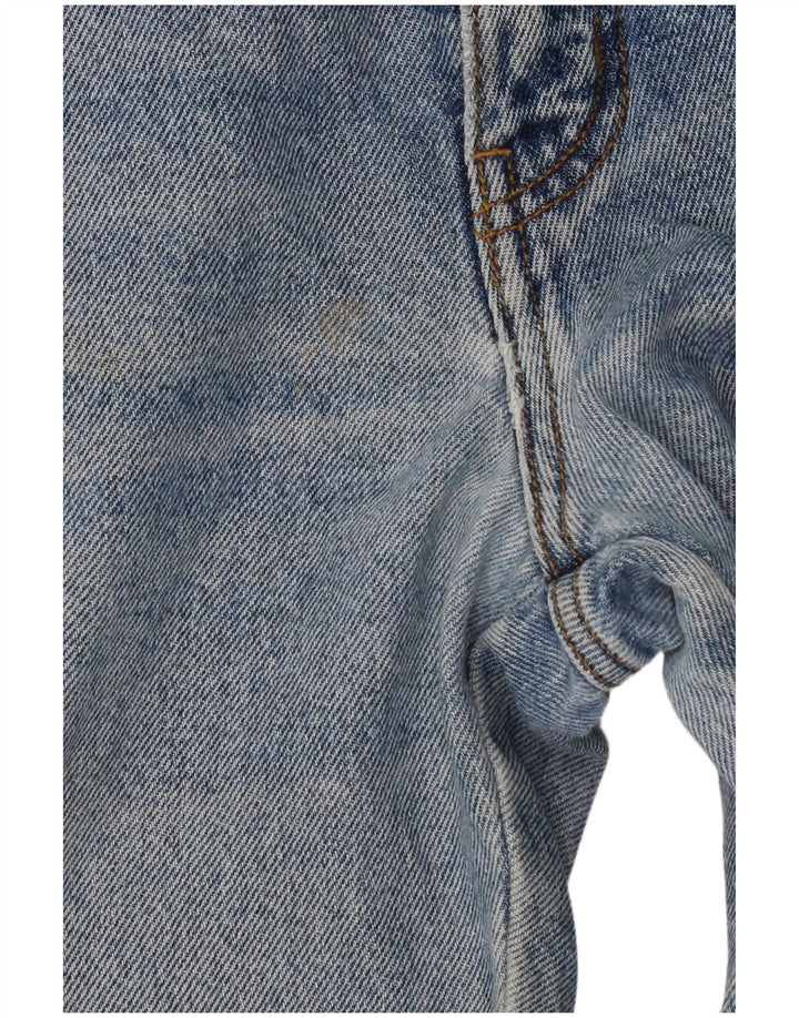 Blugi drepți Wrangler pentru bărbați, cu ajustare normală, W36 L30, bumbac albastru