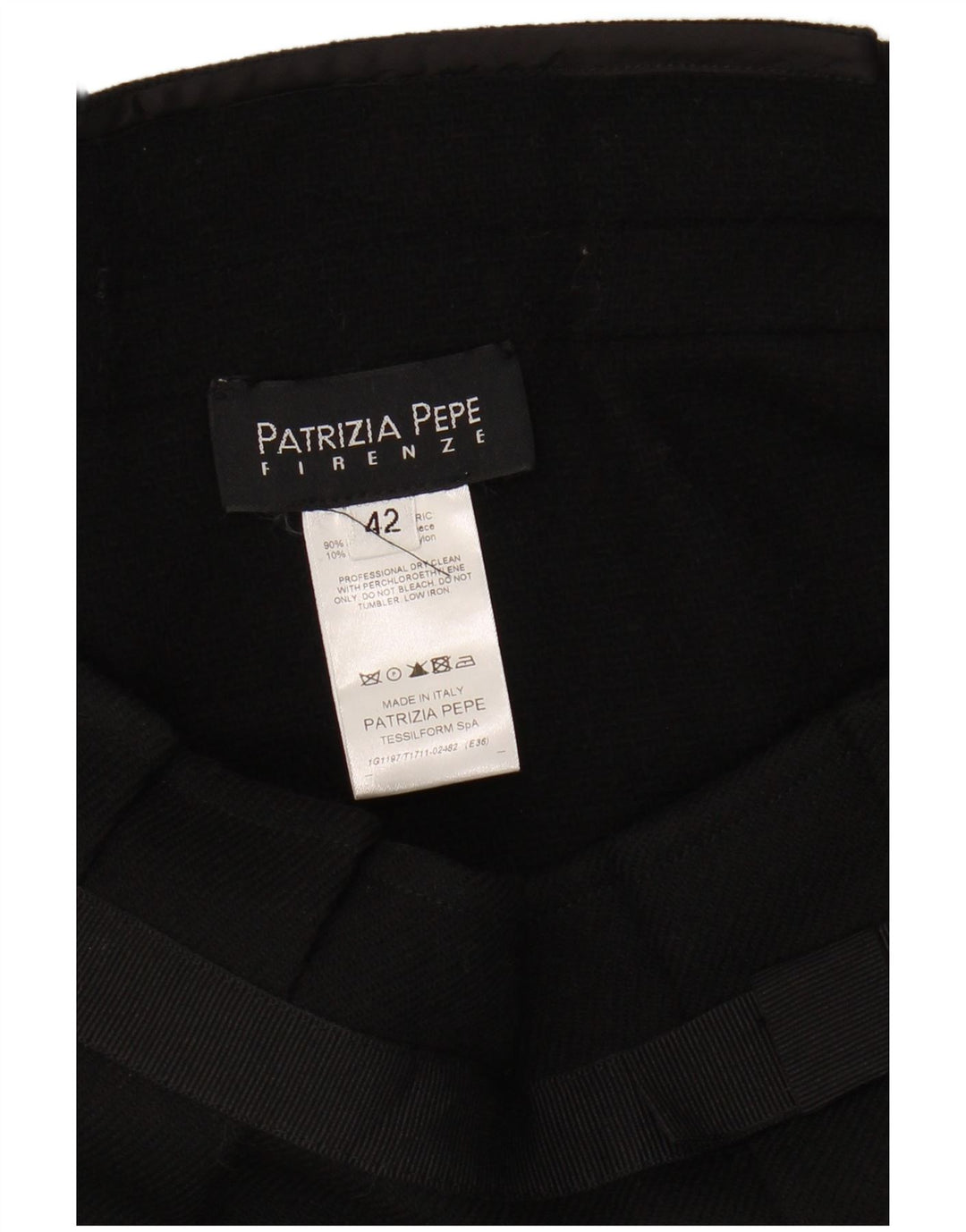 Fusta evazată Firenze pentru femei PATRIZIA PEPE IT 42 Medium W30 Lână neagră