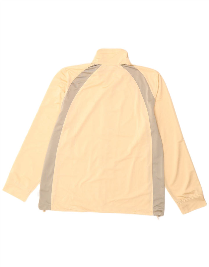 Jachetă de trening Diadora pentru femei UK 18 XL Bej, poliester color bloc