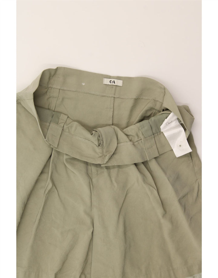 C&A Womens Casual Shorts W38 XL Khaki Viscose Vintage C&A and Second-Hand C&A from Messina Hembry 