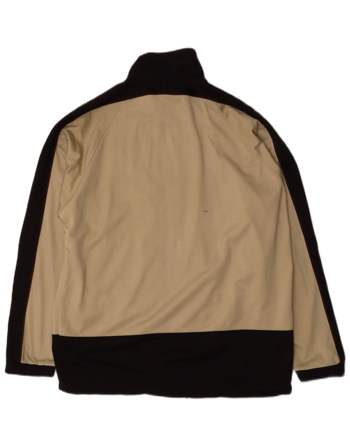 Jachetă de trening Asics pentru bărbați, bej mediu, color block