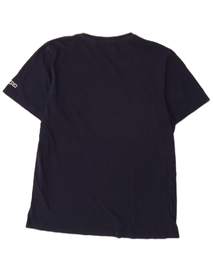 Tricou grafic pentru bărbați Kappa Top mare bleumarin