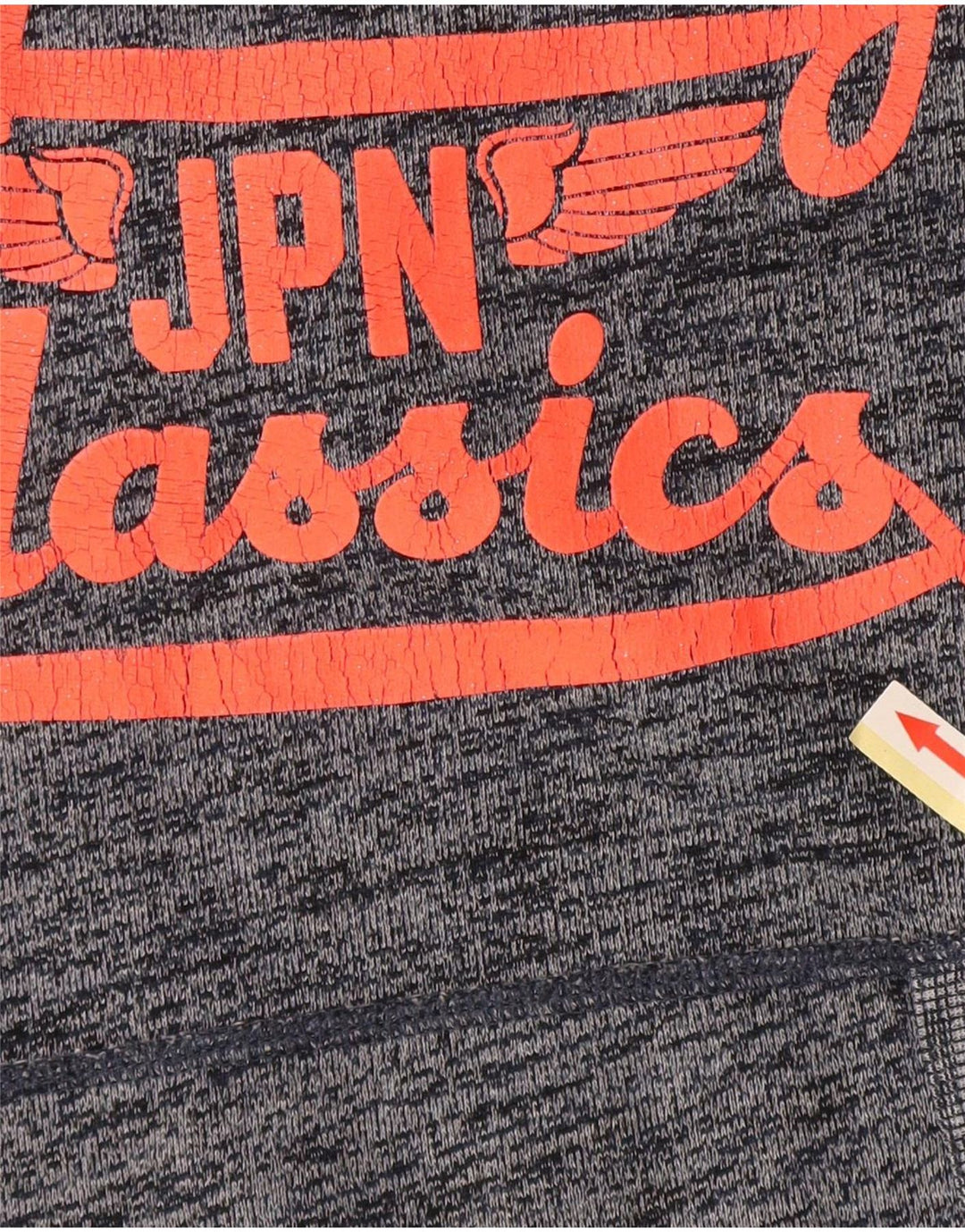 Pulover Superdry pentru damă cu grafică cu capota UK 12, mediu, albastru marin, bumbac cu pete