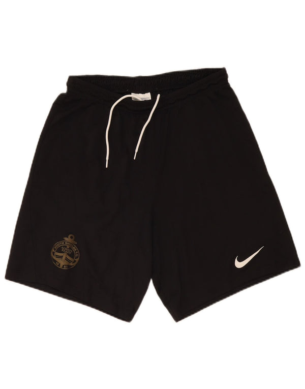 Nike Mens South Shields F.C. Sport Shorts Large Black Polyester