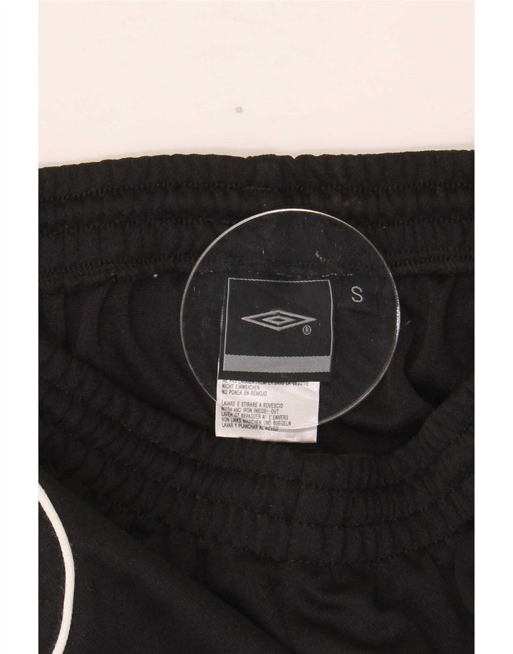 Umbro Pantaloni de trening pentru bărbați Joggeri Mici Poliester Negru