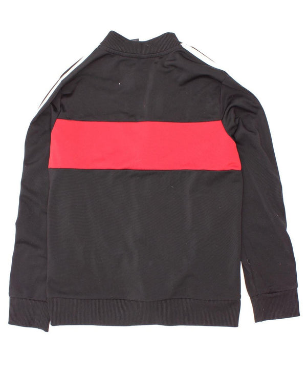 Jachetă de trening pentru băieți Adidas 9-10 ani, negru, poliester