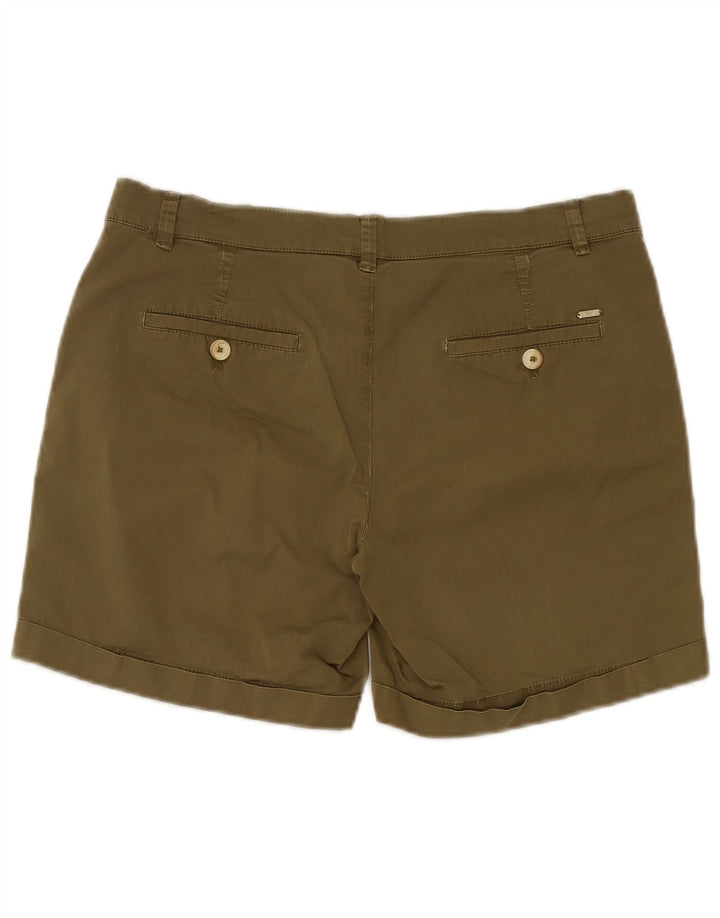 Pantaloni scurti chino Massimo Dutti pentru femei EU 38 Small W28 Khaki