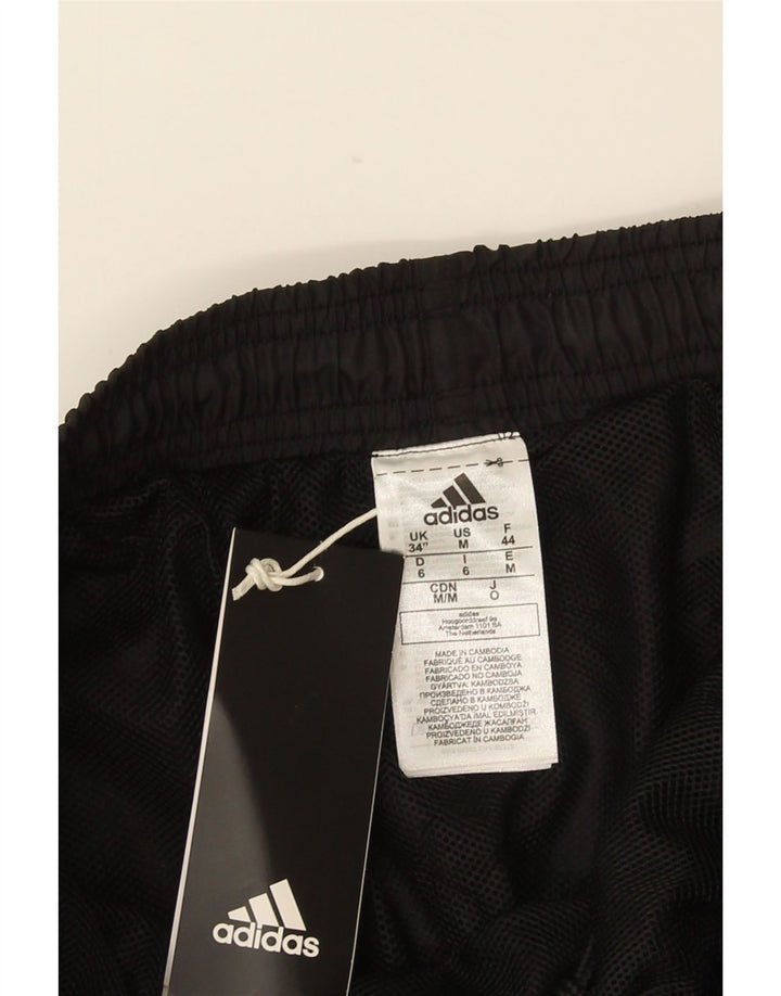 Pantaloni scurți sport ADIDAS pentru bărbați, mari, negru, poliester