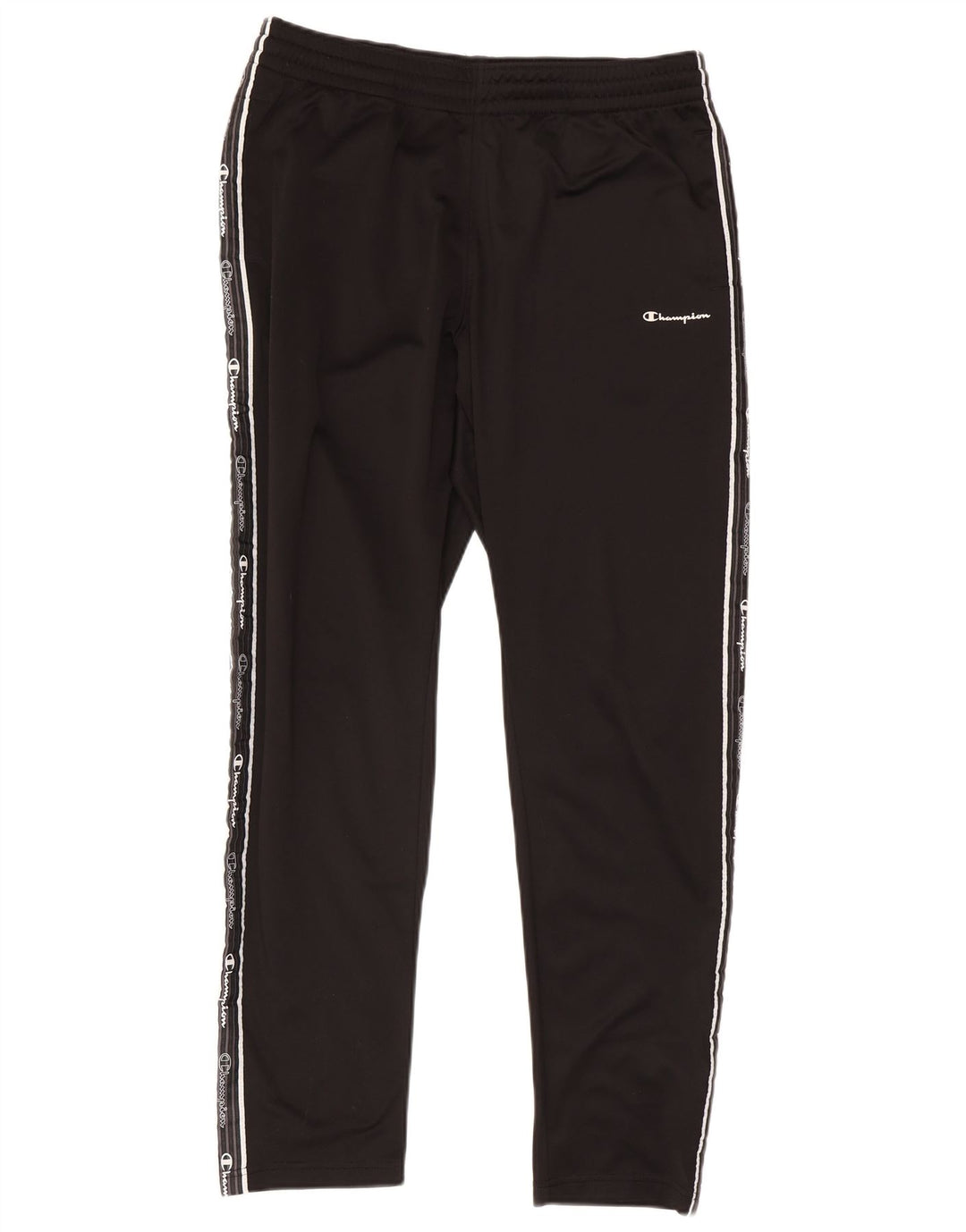 Pantaloni de trening grafic pentru bărbați Champion XL poliester negru