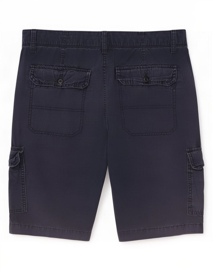 Pantaloni scurti cargo pentru bărbați Gap W28, mediu, albastru, bumbac cu dungi